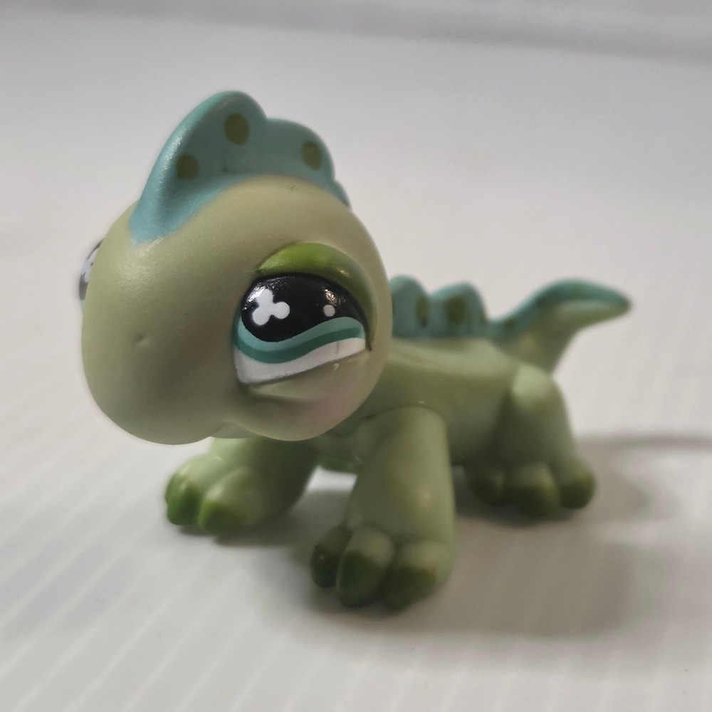 Littlest Pet Shop Iguana Toy Small Green Good‎ 458